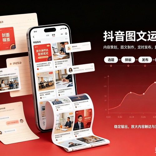 文昌抖音图文代运营服务